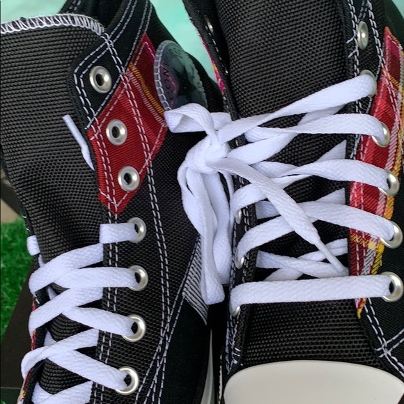 CONVERSE CTAS HI BLACK/WHITE/CACTUS MEN’S - Picture 9 of 16